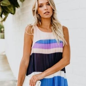 Brand New - Vincenzo Pleated Shift Dress